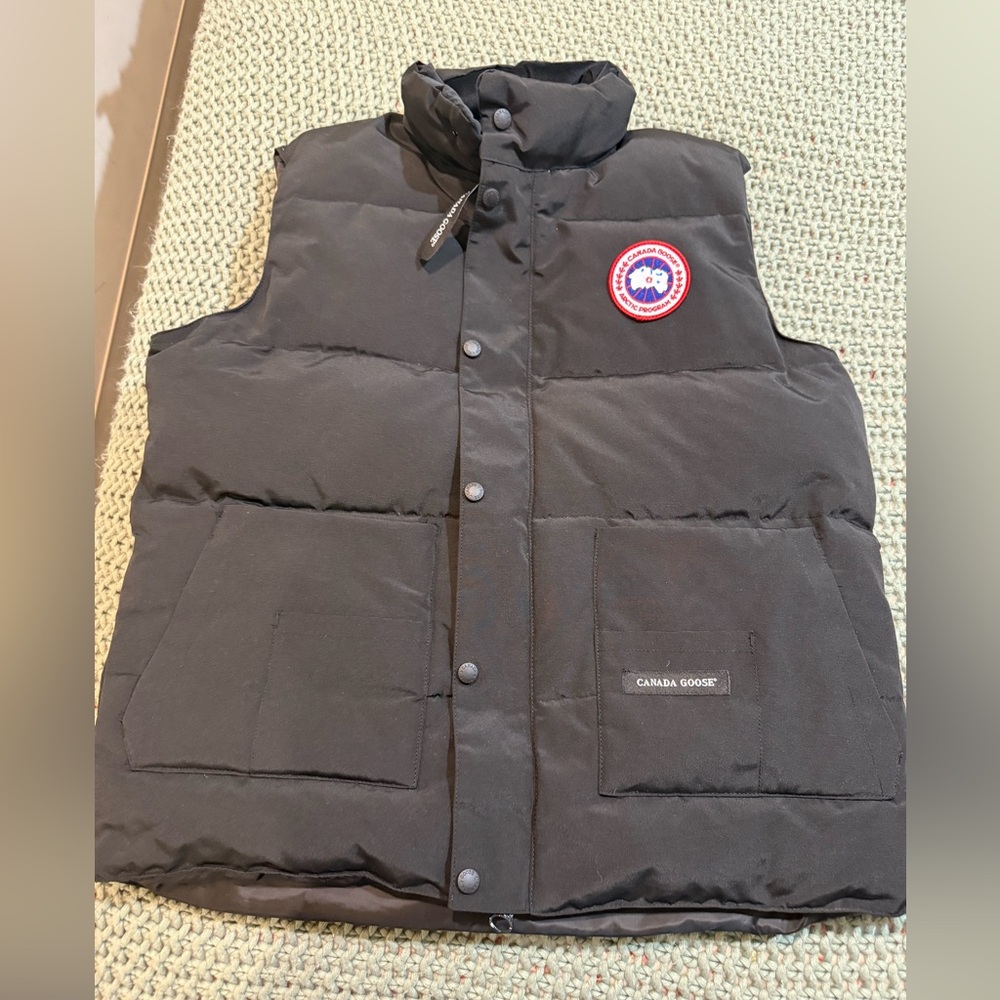 Black Puffer Vest